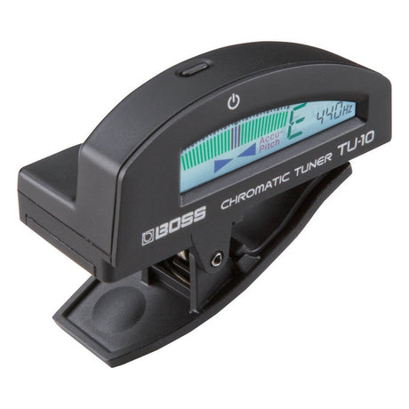BOSS TU-10 Clip-On Chromatic Guitar Tuner, Black Image 1