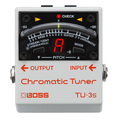 BOSS TU-3S Super-Compact Chromatic Tuner 1