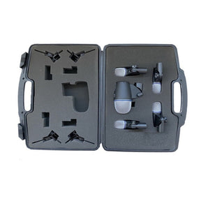 JTS TXB-5M1 5 Piece Drum Mic Package with Case 1