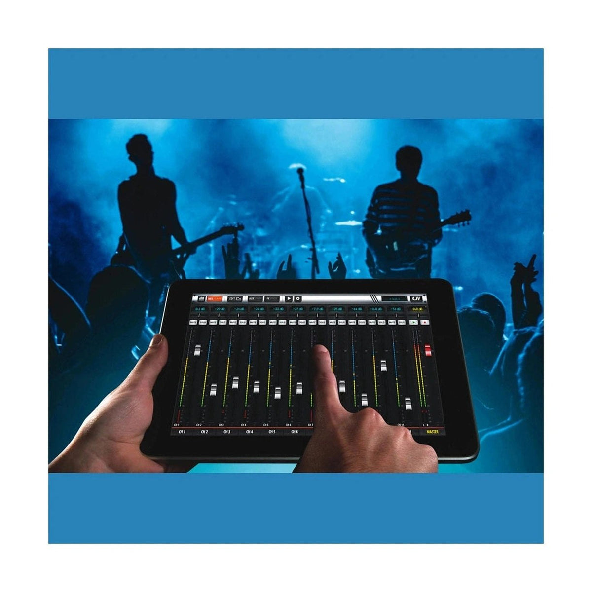 Soundcraft Ui12 12-Channel Digital Rack Mixer With Wireless Control 5