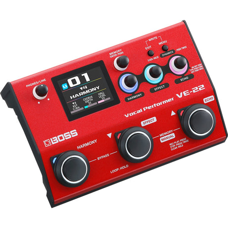 BOSS VE-22 Vocal Performer Multi-Effects Processor 2