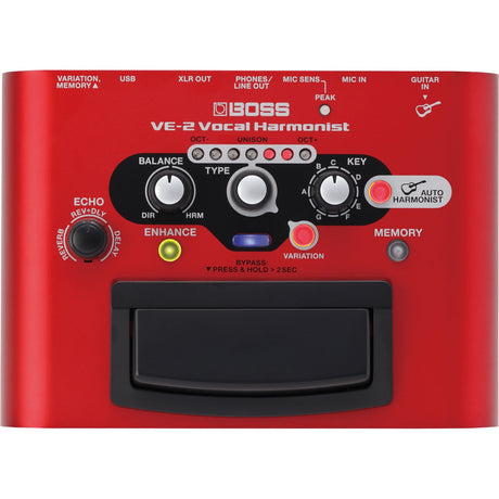 BOSS VE-2 Vocal Harmonist Stompbox 1