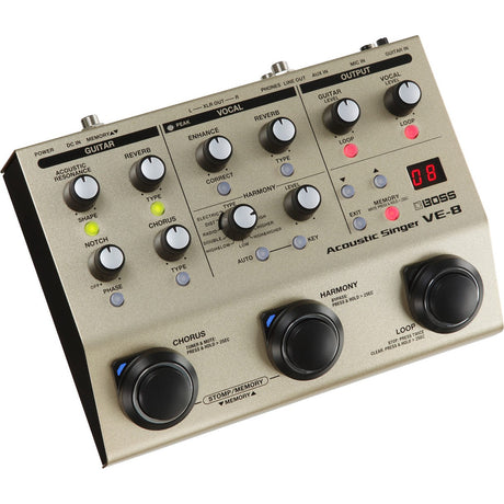 BOSS VE-8 Acoustic Singer Pedal 2