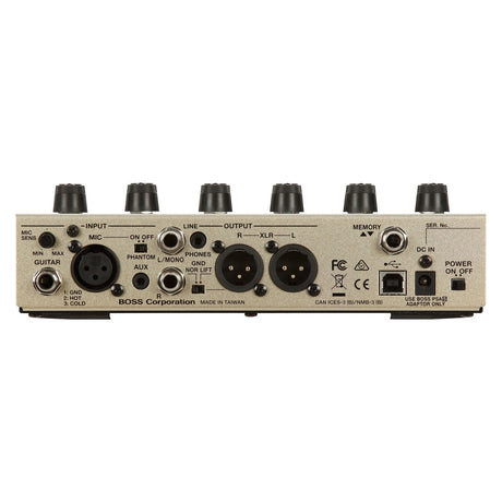 BOSS VE-8 Acoustic Singer Pedal 3