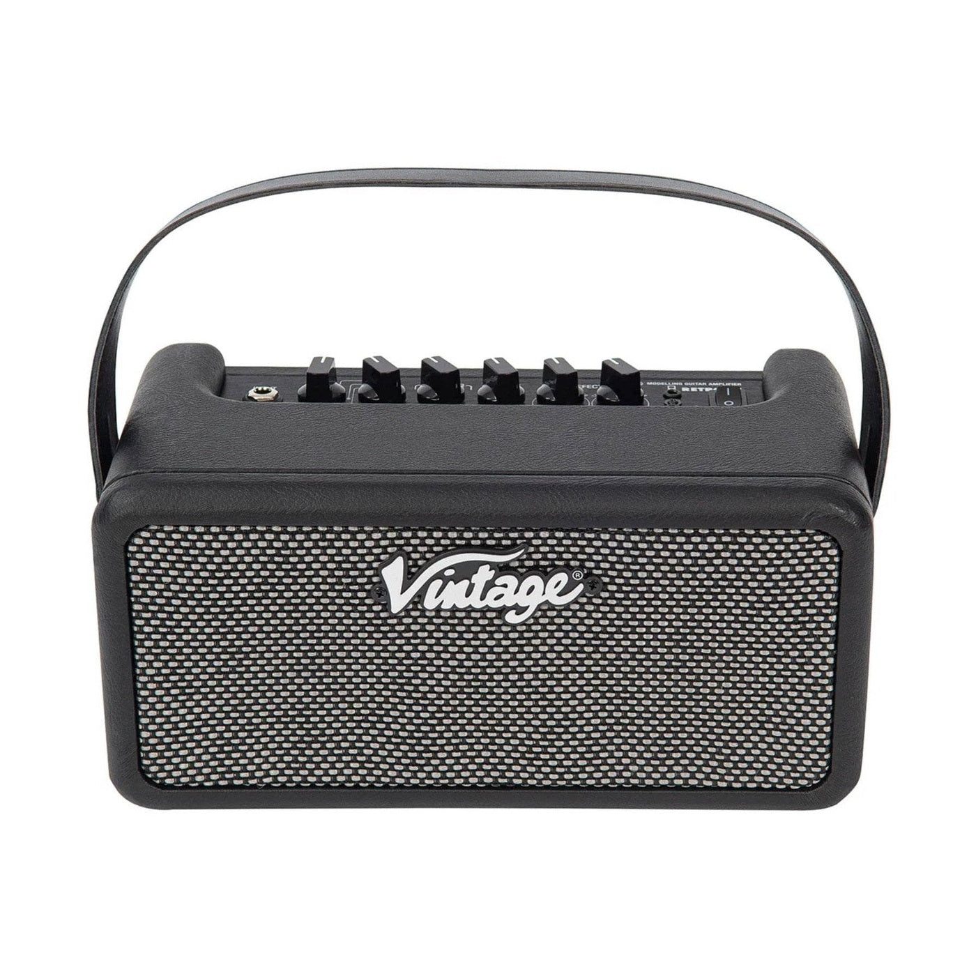 Vintage Retro 15W Guitar Amplifier with Bluetooth & Effects Black 1