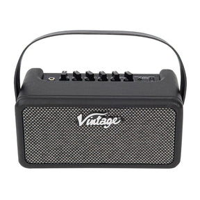 Vintage Retro 15W Guitar Amplifier with Bluetooth & Effects Black 1