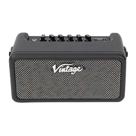 Vintage Retro 15W Guitar Amplifier with Bluetooth & Effects Black 3