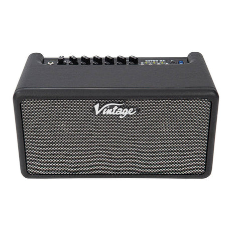 Vintage Retro 25W Guitar Amplifier with Bluetooth & Drum Machine Black 3