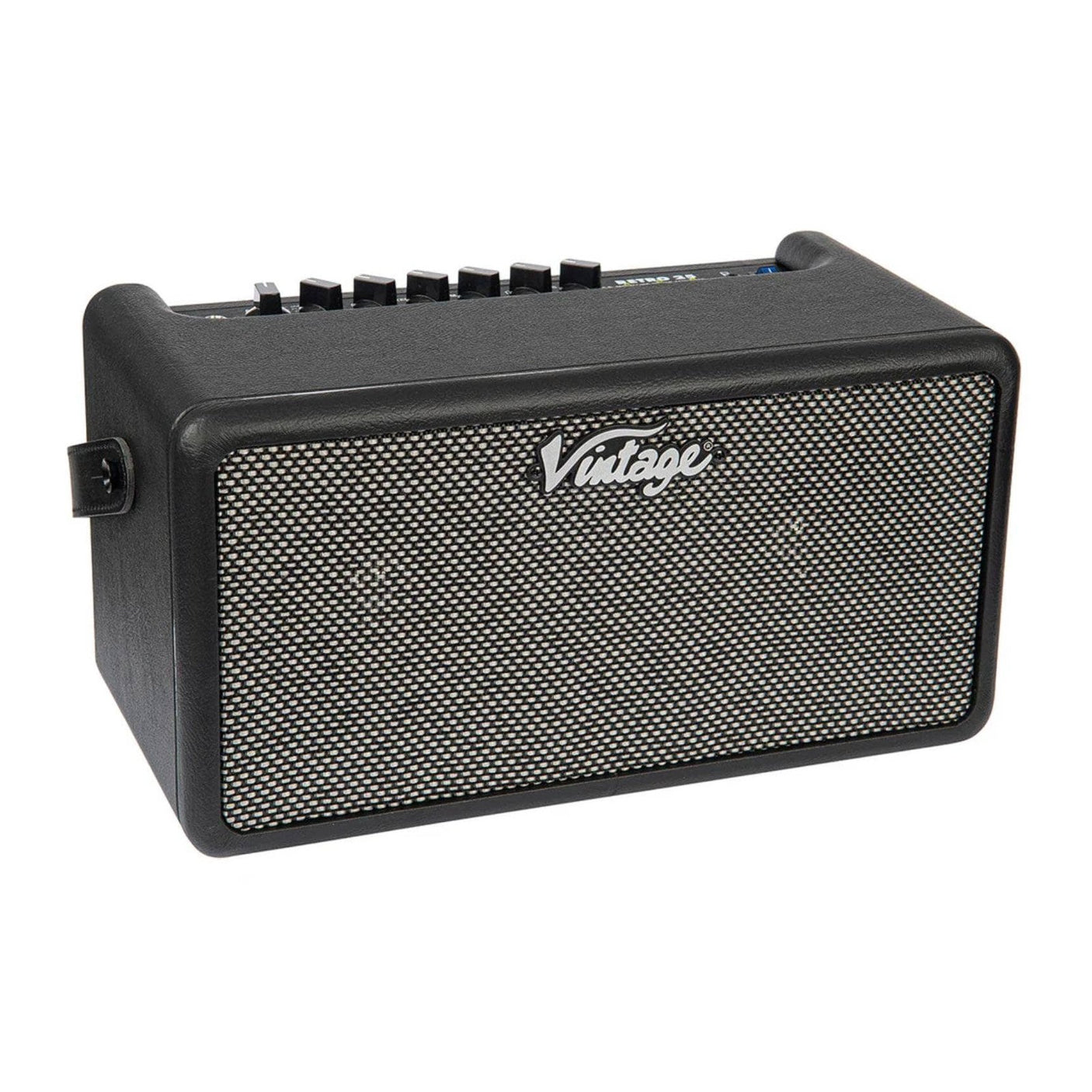 Vintage Retro 25W Guitar Amplifier with Bluetooth & Drum Machine Black 4