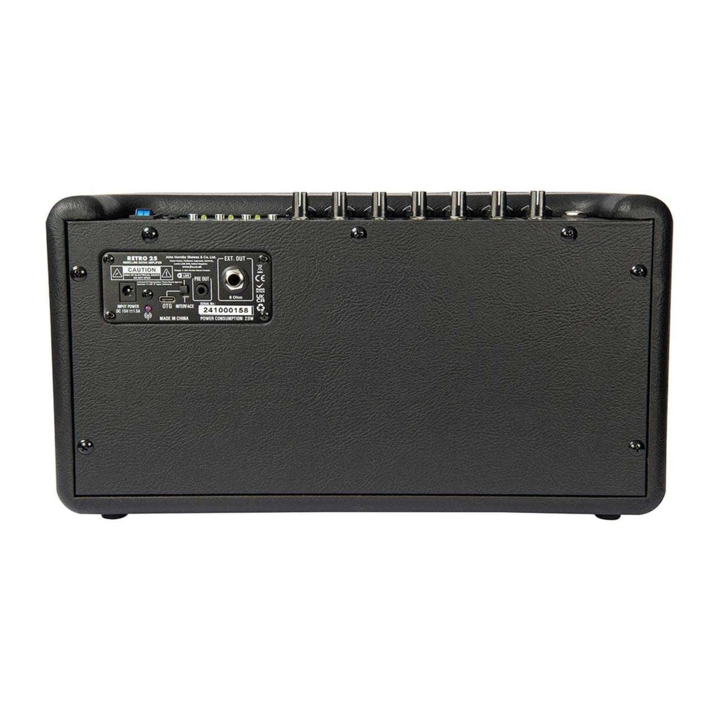 Vintage Retro 25W Guitar Amplifier with Bluetooth & Drum Machine Black 5