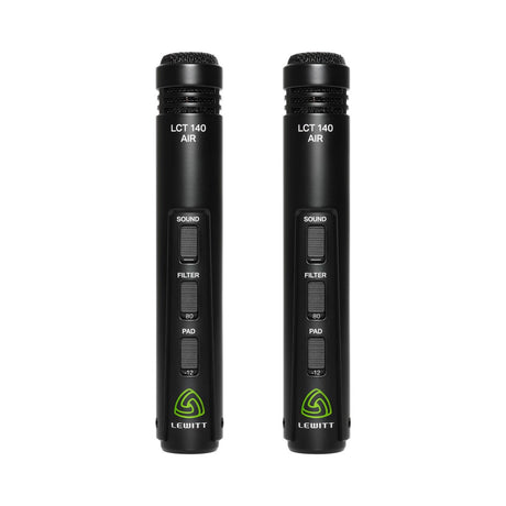 Lewitt LCT 140 AIR Small Diaphragm Condenser Microphone Stereo Matched Pair 1