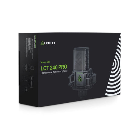 Lewitt LCT 240 PRO Condenser Microphone Vocal Set 4