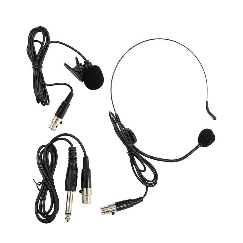 Q-Audio QWM 1900 V2 HH + BP Dual UHF Wireless System CH 70 4