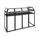 Ultimax DJ Booth Pro XL - Foldable DJ Booth System with Black & White Skrims 1