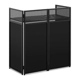 Ultimax DJ Combi Booth - Portable DJ Booth System with Black & White Skrims 2